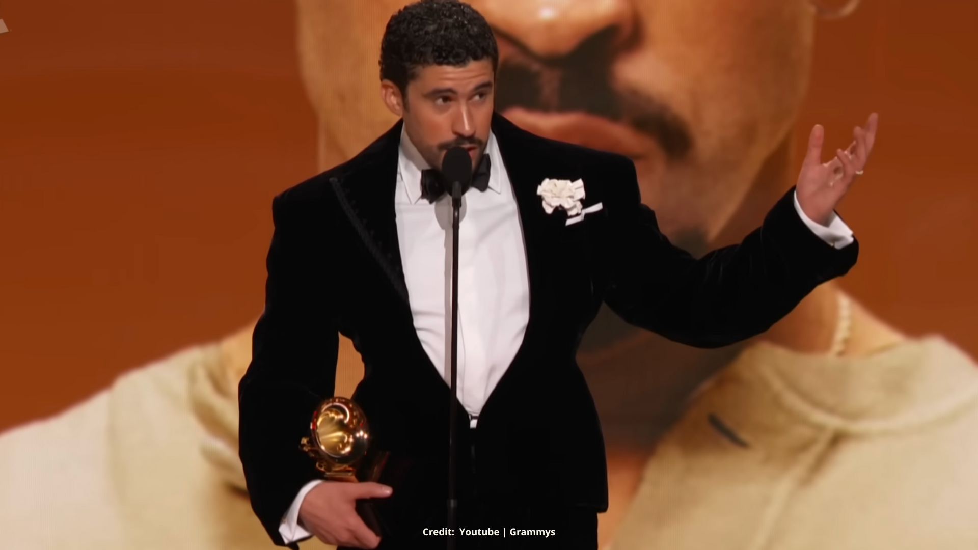 Bad Bunny at 2026 Grammy Awards